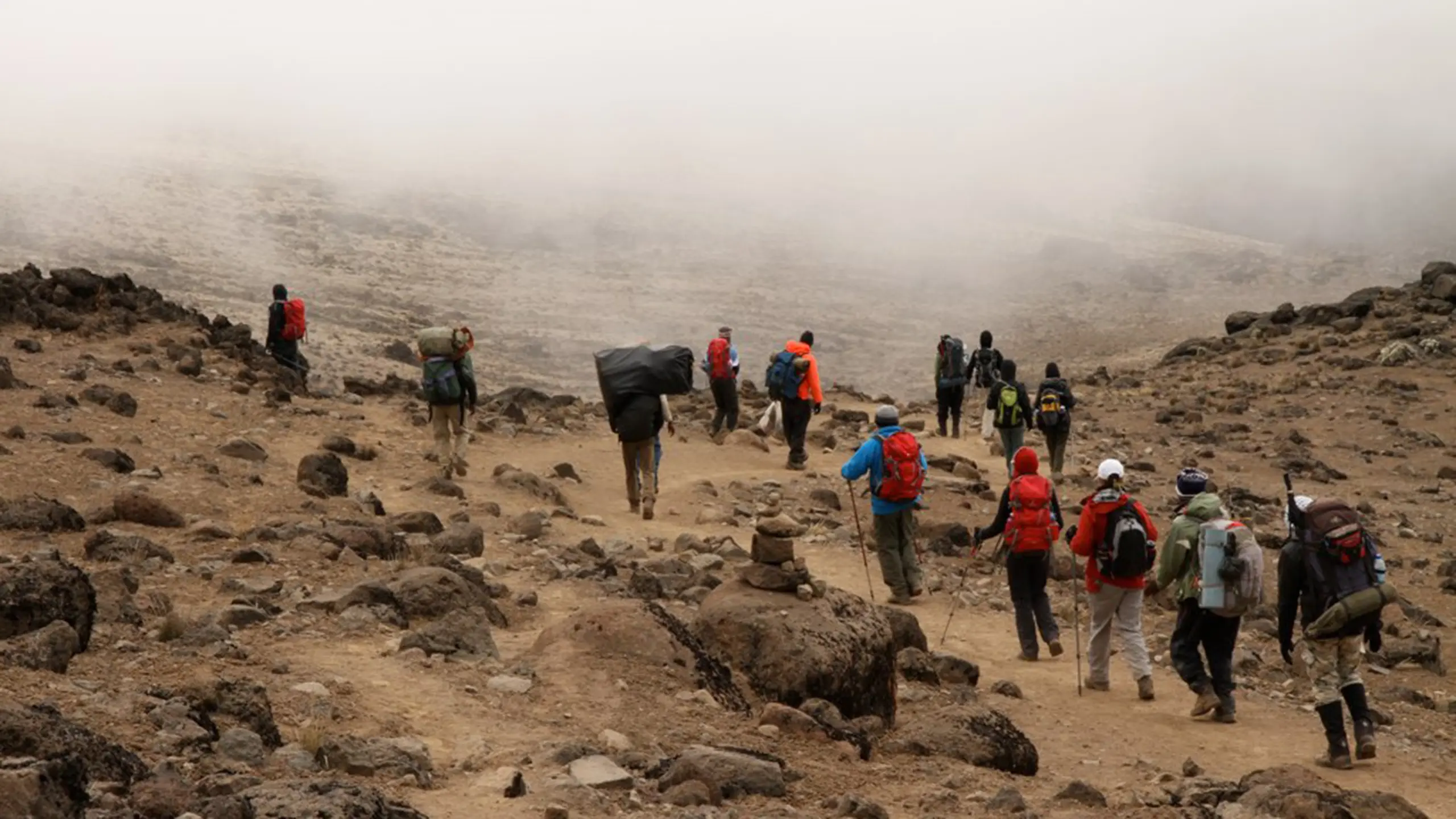 Barafu camp - Summit - Mweka