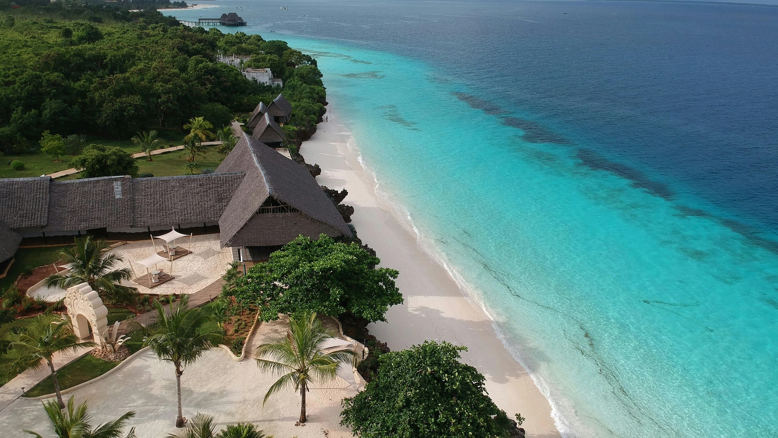 Beach holiday in Africa