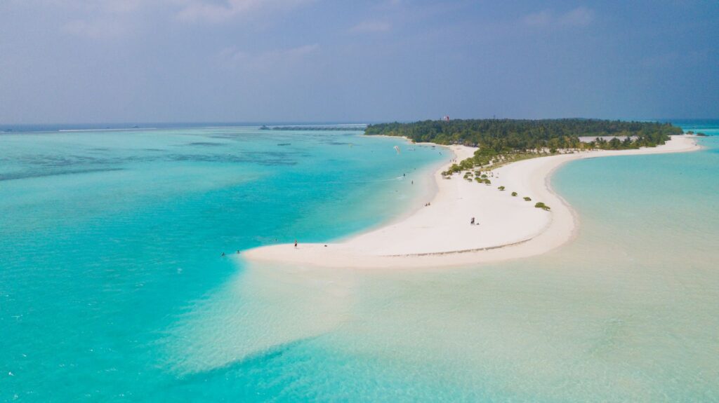 Zanzibar beach guide showing white sand and turquoise water